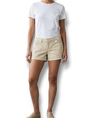 Vintage y2K WET SEAL Low Rise Micro Cargo Shorts sz 7